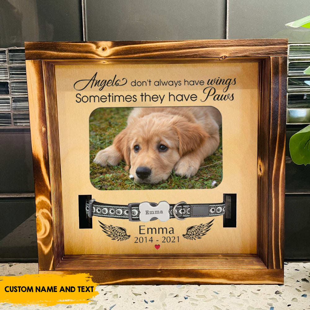 Pet Memorial Sign - Pet Collar Holder