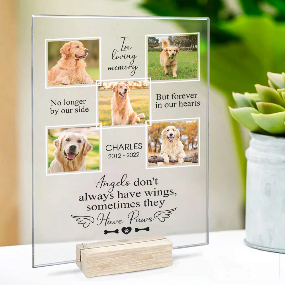 No longer by our side - Personalized Acrylic plaque PhuongAn