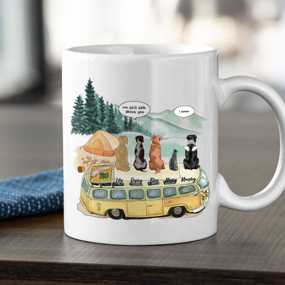 Camping- Dog Cat - Personalized Mug For Dog&Cat Lovers - Jonxifon