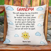 Thumbnail for Personalized Grandma Little Sunshines Pillow, Gift For Mom Nana