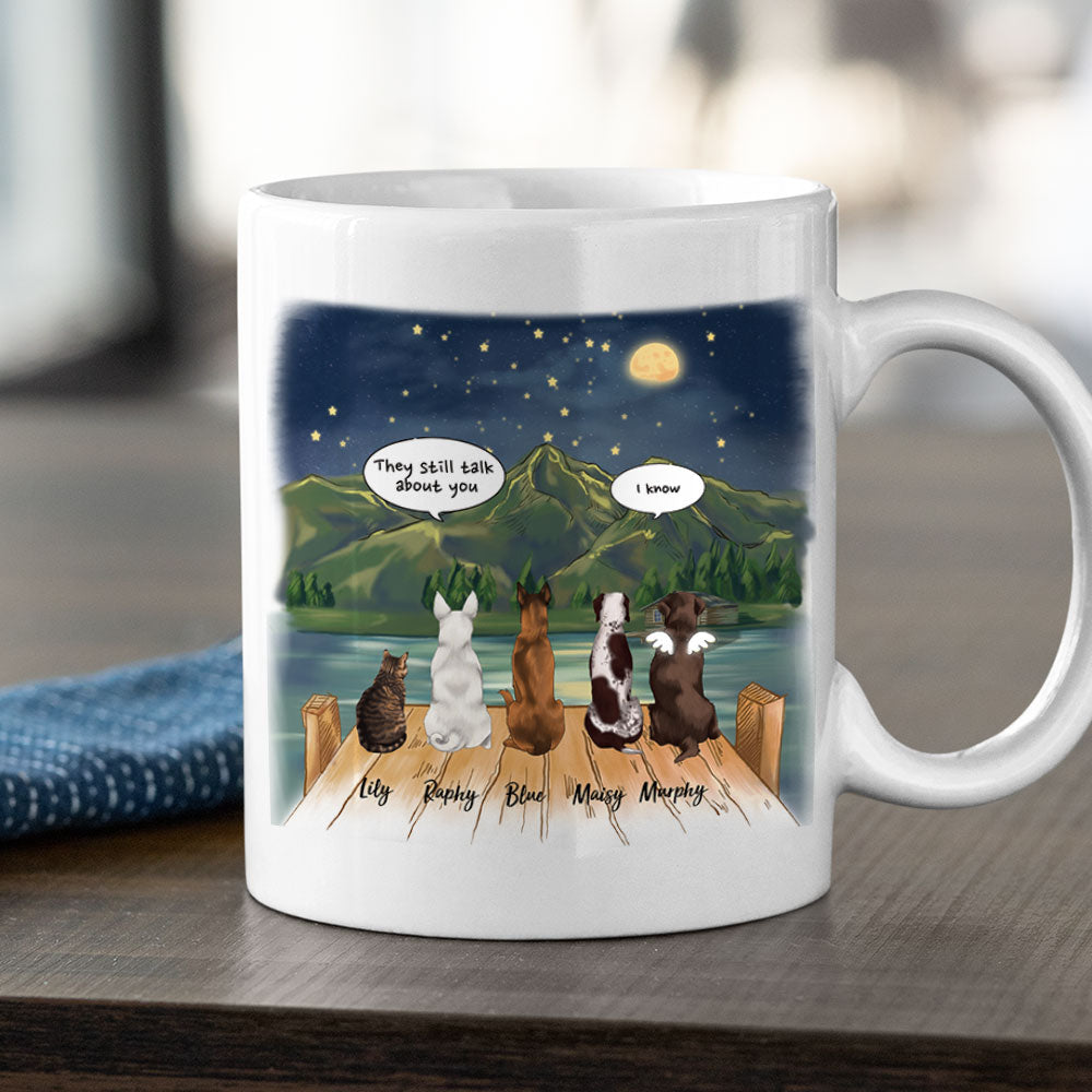 Moonlight- Dog Cat - Personalized Mug For Dog&Cat Lovers - Jonxifon