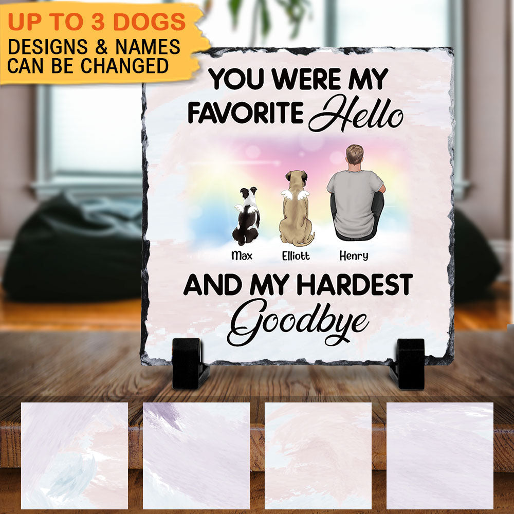 You Were My Favorite Hello And My Hardest Goodbye- Custom Slate Photo - Jonxifon