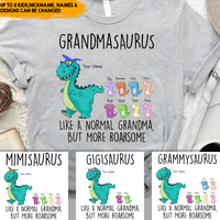 Thumbnail for Mother's Day Grandmasaurus - Customized T-shirt, Gift For Mother's Day