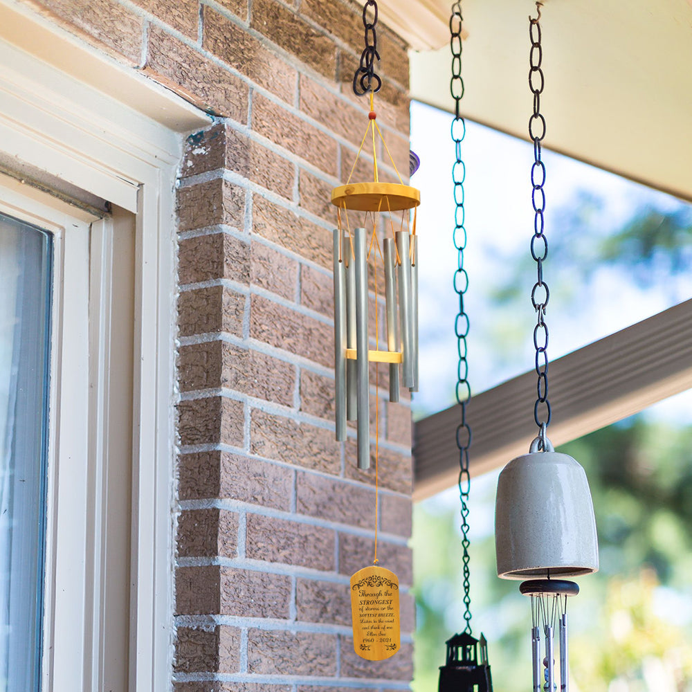 In loving memory of - Personalized Wind Chimes