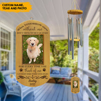 Thumbnail for When tomorrow starts without me - Personalized Wind Chimes