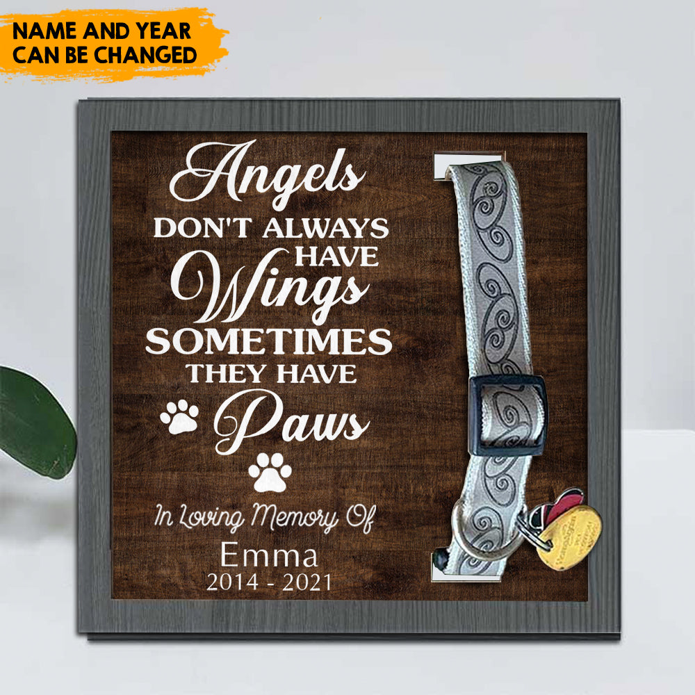 In loving memory of your pet - Pet Collar Holder