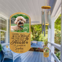 Thumbnail for Listen To The Wind, Personalized Memorial Wind Chimes