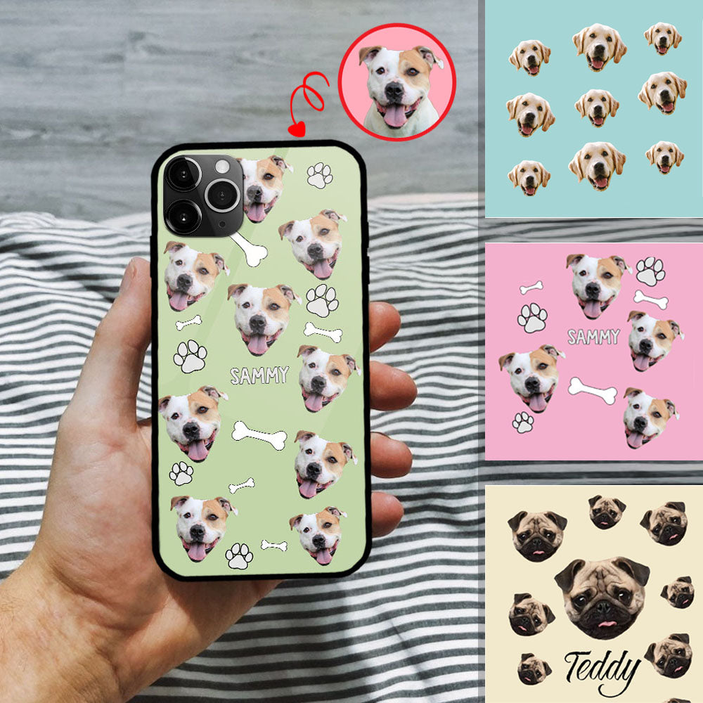 PET Phone Case, Dog Cat Portrait, Icon Style ,Personalised Phone Case