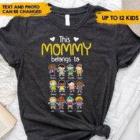 Thumbnail for This Grandma Belongs To Personalized Shirt Custom Kid Name Mothers Day