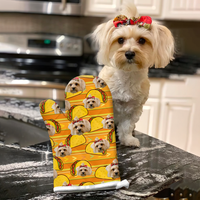 Thumbnail for Custom Food Is Everything Photo Oven Mitts & Potholder, Pet Lover Gift YHN-YEN