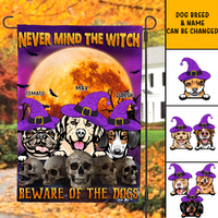 Thumbnail for Never Mind The Witch Garden Flag, DIY Gift For Dog Lovers CT-DIEP