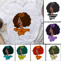 Thumbnail for Black Queen Zodiac - Personalized T-Shirt