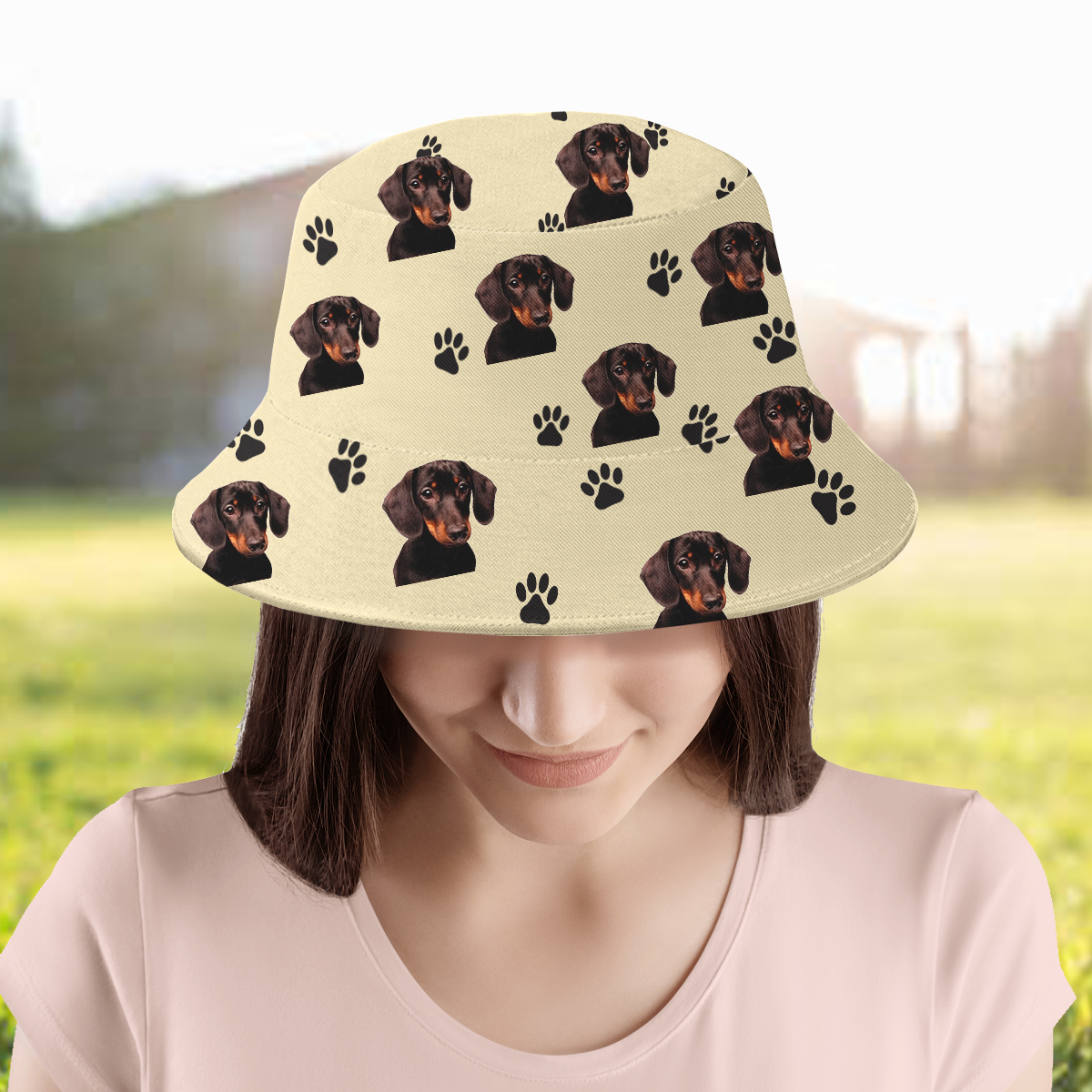 Pet Face Bucket Hat V2, Dog Lover Gift