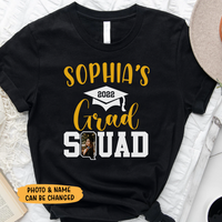 Thumbnail for Graduation Squad Personalized T-shirt- Custom Photo Shirt 2022 Grad Gift