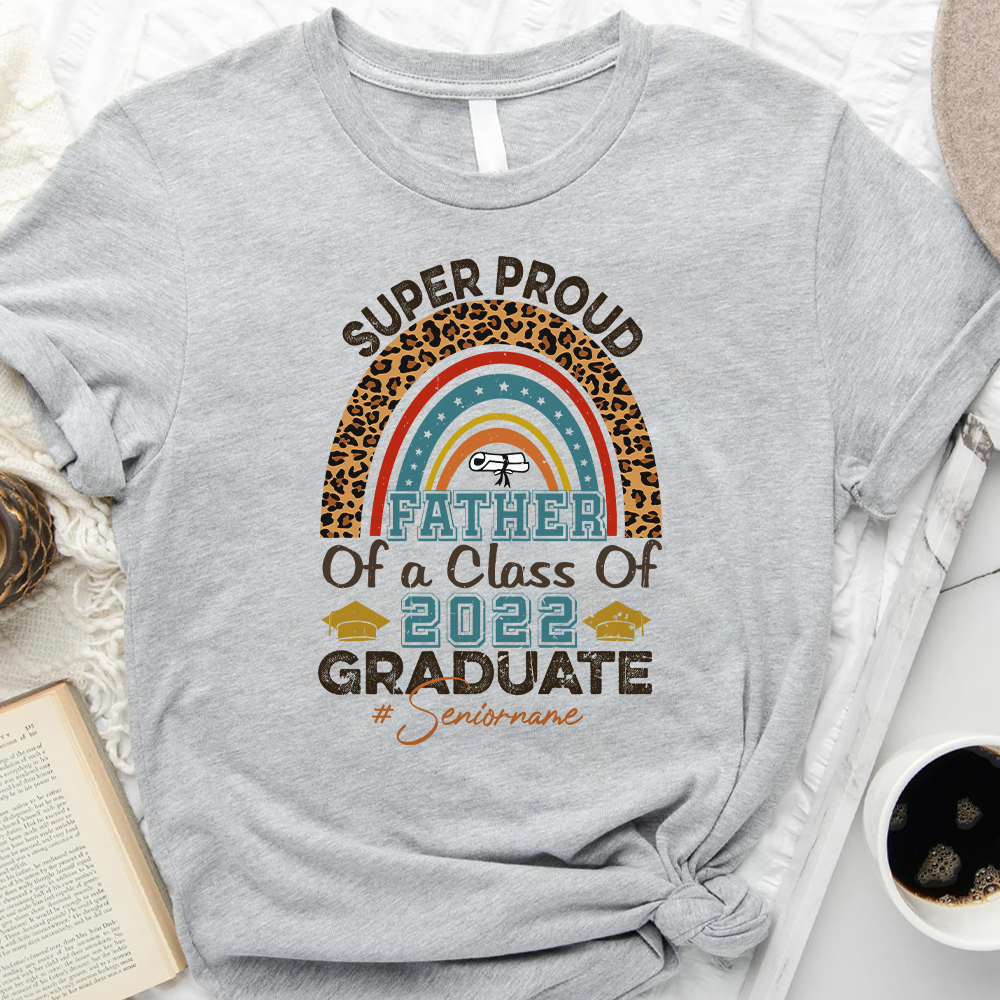 Super Proud Family Of A 2022 Graduate - Personalized Shirt, Graduation T-shirt