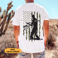 Thumbnail for Wilderness Fishing Personalized T-shirt - For Fishing Lover, Hobbies