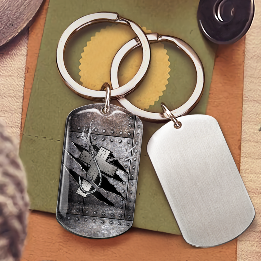 Hunting And Fishing Keychain, Gifts For Hunting & Fishing Lovers