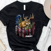 Thumbnail for My Country My Life Hunting Personalized T-Shirt - For Hunting Lover For Hobbies For Wilderness Hobbies