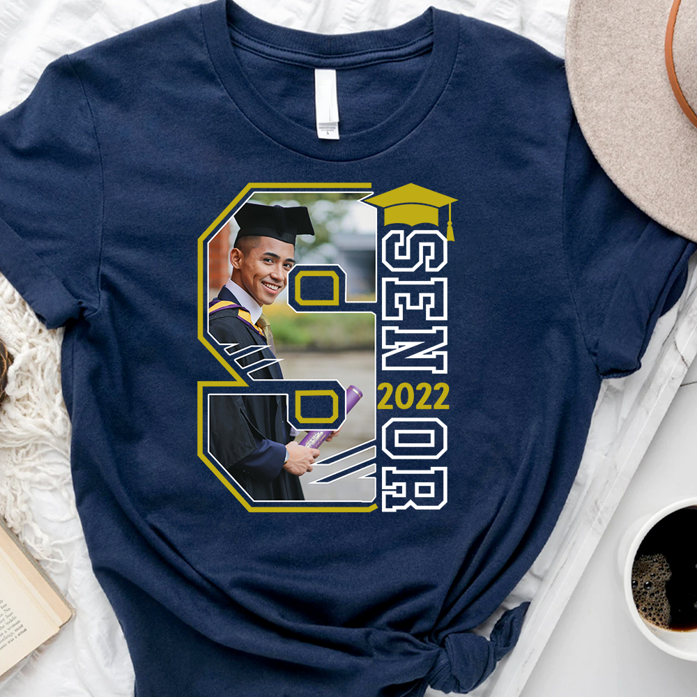 S Is For Senior 2022 Graduation T-shirt