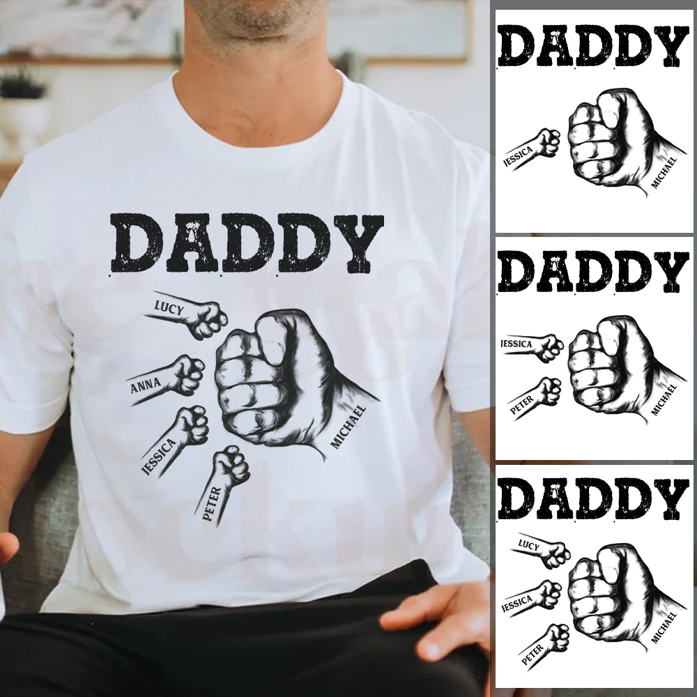 Daddy Father's Day Personalized T-Shirt