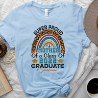 Thumbnail for Super Proud Family Of A 2022 Graduate - Personalized Shirt, Graduation T-shirt