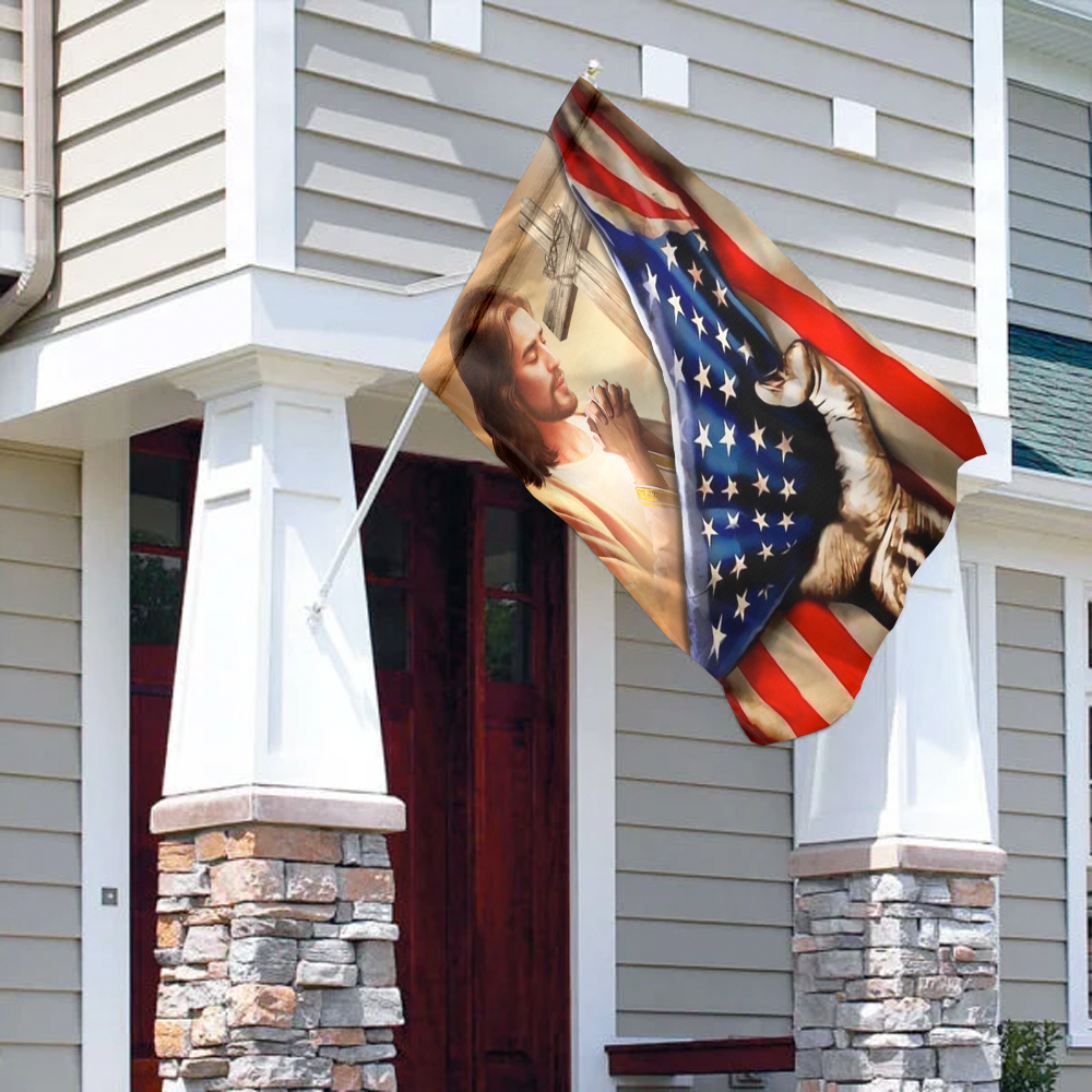 God Bless America Flag, 4th Of July Decoration