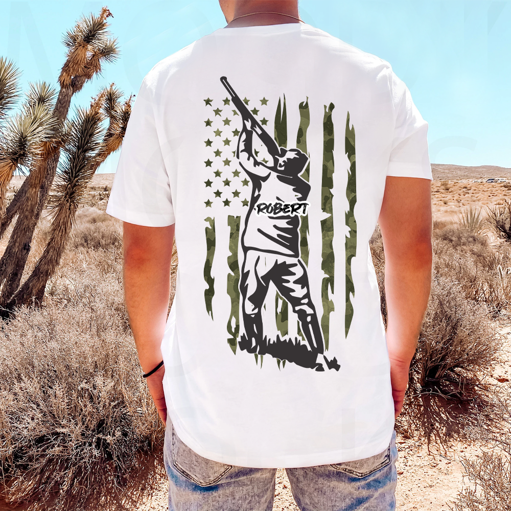 Wilderness Hunting Personalized T-shirt - For Hunting Lover, For Hunters, Hobbies