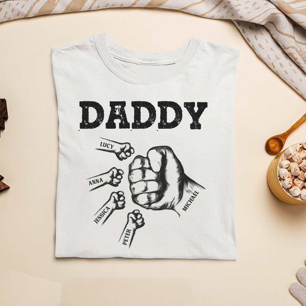 Daddy Father's Day Personalized T-Shirt