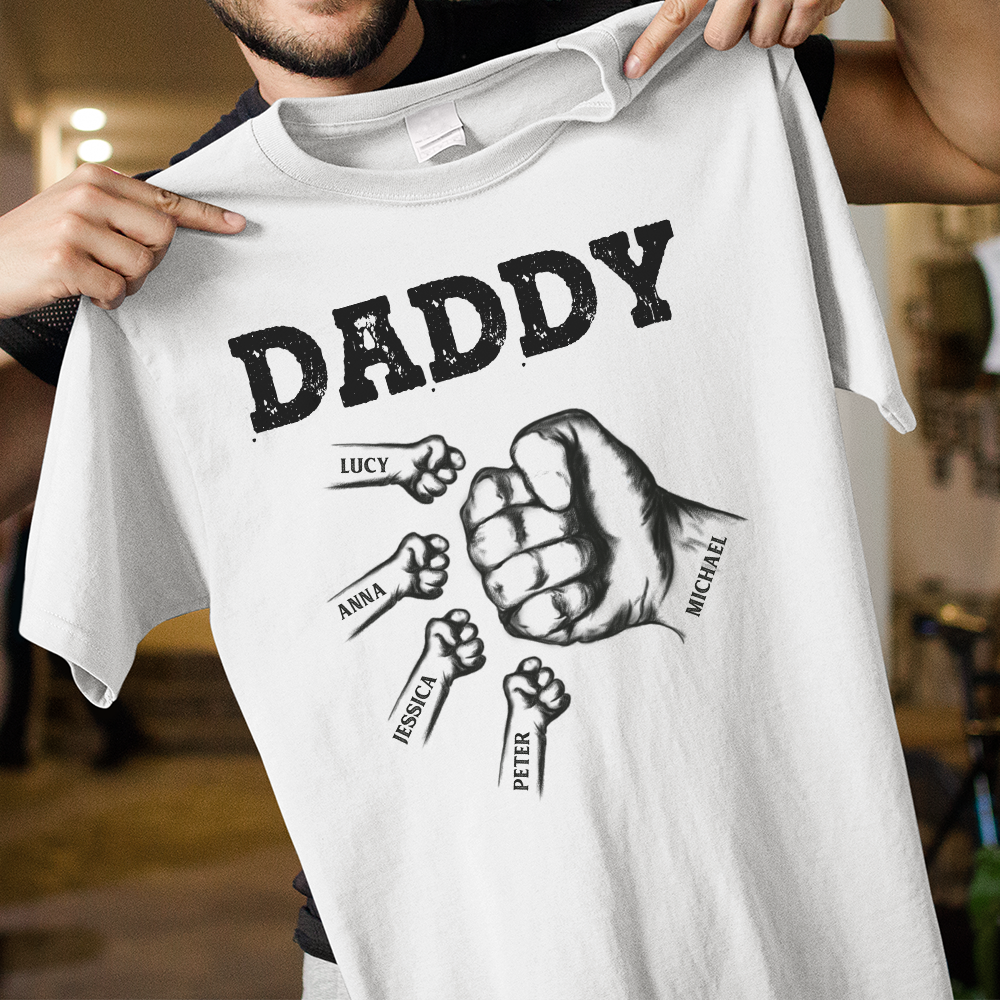 Daddy Father's Day Personalized T-Shirt