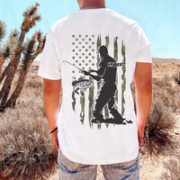 Thumbnail for Wilderness Fishing Personalized T-shirt - For Fishing Lover, Hobbies