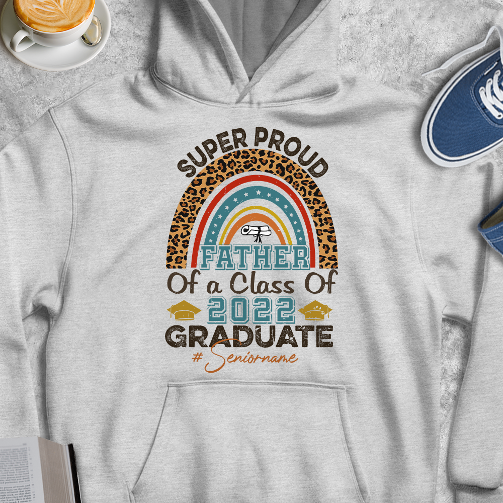 Super Proud Family Of A 2022 Graduate - Personalized Shirt, Graduation T-shirt