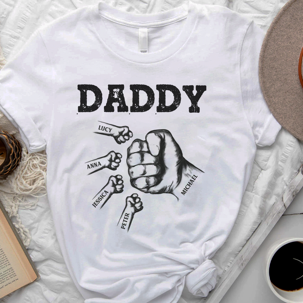 Daddy Father's Day Personalized T-Shirt