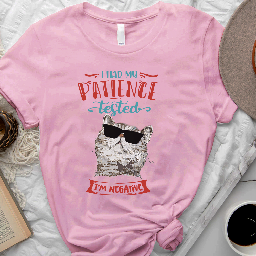 I Had My Patience Tested Cat Shirt- For Cat Lover, For Pet Lover