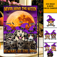 Thumbnail for Never Mind The Witch Garden Flag, DIY Gift For Dog Lovers CT-DIEP