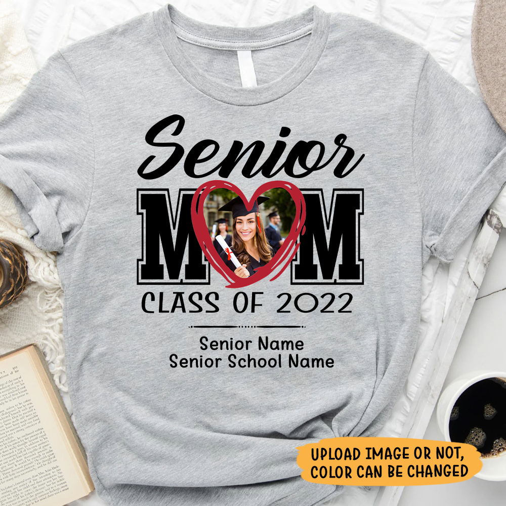 Senior Mom Class Of 2022 Graduate Shirt, Graduation T-shirt