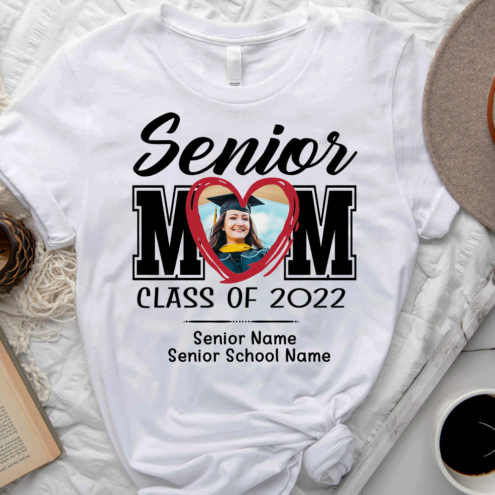 Senior Mom Class Of 2022 Graduate Shirt, Graduation T-shirt