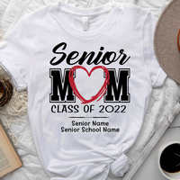 Thumbnail for Senior Mom Class Of 2022 Graduate Shirt, Graduation T-shirt