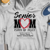 Thumbnail for Senior Mom Class Of 2022 Graduate Shirt, Graduation T-shirt