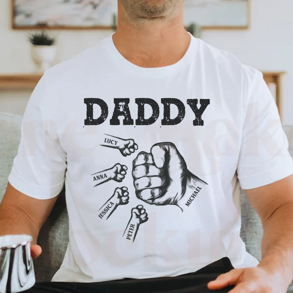 Daddy Father's Day Personalized T-Shirt