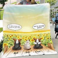 Thumbnail for They Still Talk About You - Personalized Blanket, Memorial Gift For Pet Lovers - Jonxifon