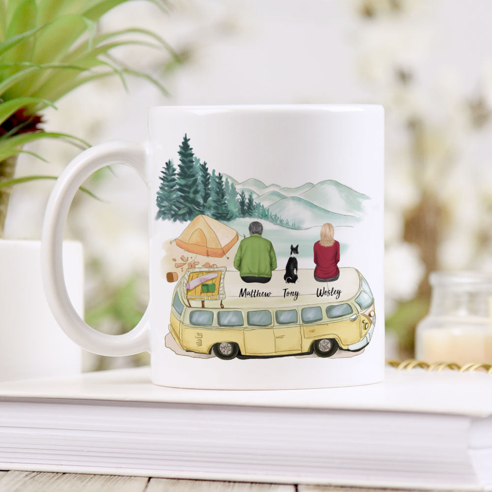 Personalized Family Mug Gifts For The Whole Family - Camping - Jonxifon