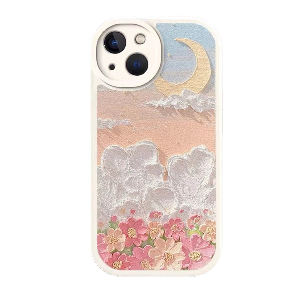 Flowers on the Clouds-Uncustomized phone case