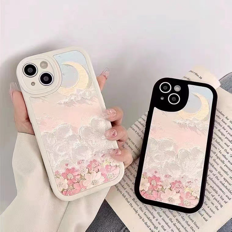 Flowers on the Clouds-Uncustomized phone case