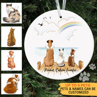 Thumbnail for Fluffy Dog & Cat Memorial Gifts - Personalized Decorative Ornament JonxiFon