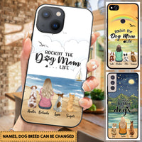 Thumbnail for Rockin' the dog mom life-Personalized Phone case