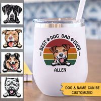 Thumbnail for Best Dog Dad Ever 12oz Tumbler, Gift For Dog Lovers - Jonxifon