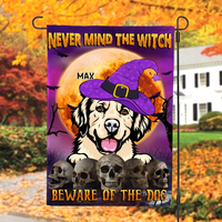 Thumbnail for Never Mind The Witch Garden Flag, DIY Gift For Dog Lovers CT-DIEP