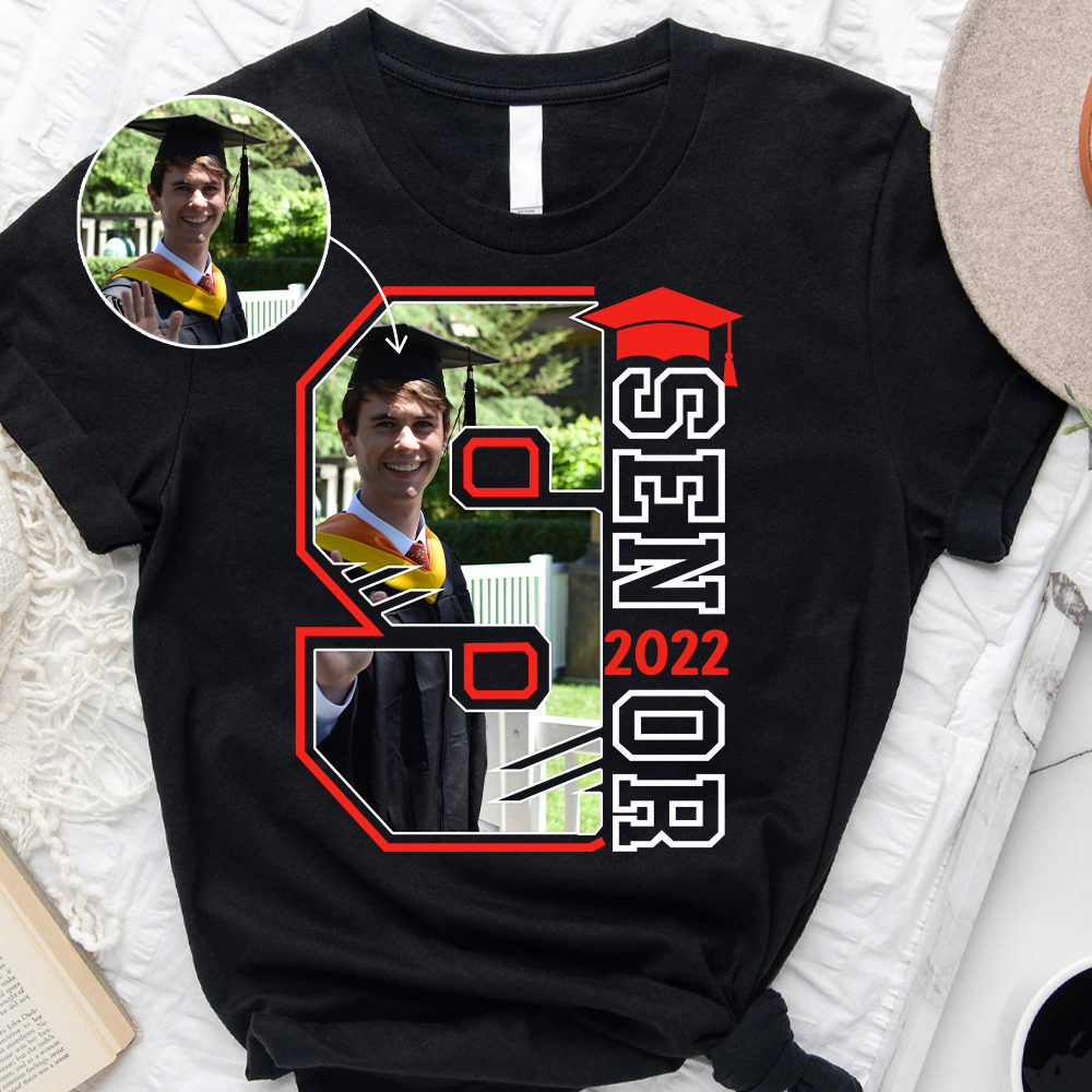 S Is For Senior 2022 Graduation T-shirt