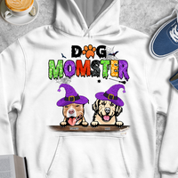 Thumbnail for Dog Momster Dog Halloween T-shirt, Dog Mom Gift