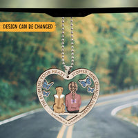 Thumbnail for The Moment Your Heart Stopped Pet Memorial Personalized Car Ornament